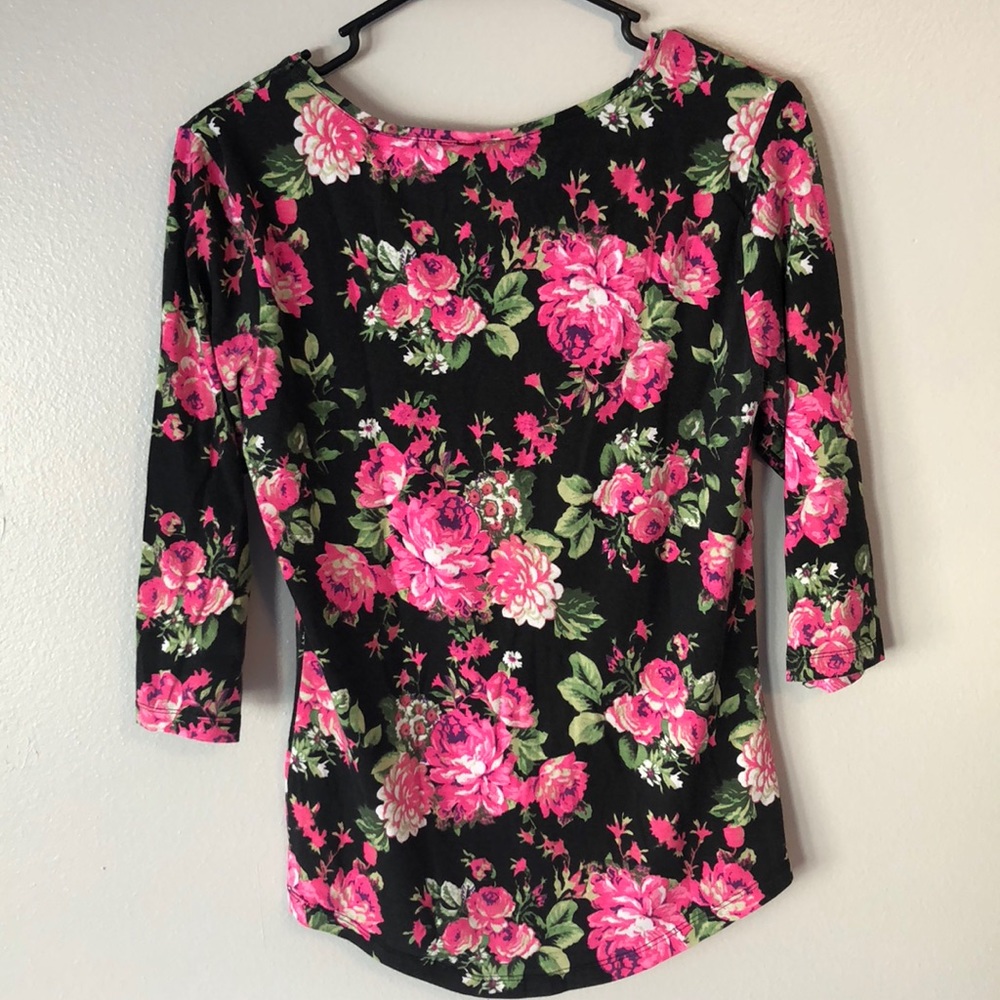 floral tee x